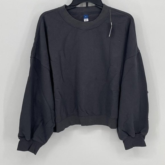 Old Navy Sweaters - Women's Old Navy Oversized long Sleeve Sweatshirt in Grey, Size XL